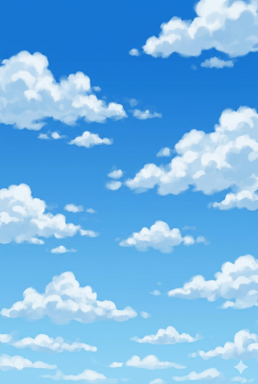 A beautiful clear blue sky, nothing at all suspicious